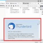 La Fonctionnalité De Synchronisation De Thunderbird Mail A Été Retardée