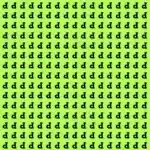 Une illusion optique déroutante : Trouvez la lettre P en seulement 13 secondes si vous avez des yeux de faucon !