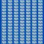 Test visuel sensationnel : Trouvez le nombre 7571 en seulement 13 secondes, seuls les yeux de faucon peuvent le voir !