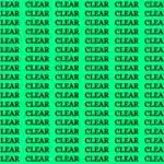Test visuel sensationnel : Découvrez le mot 'Clean' parmi 'Clear' en seulement 16 secondes ! Vos yeux vont en être éblouis !