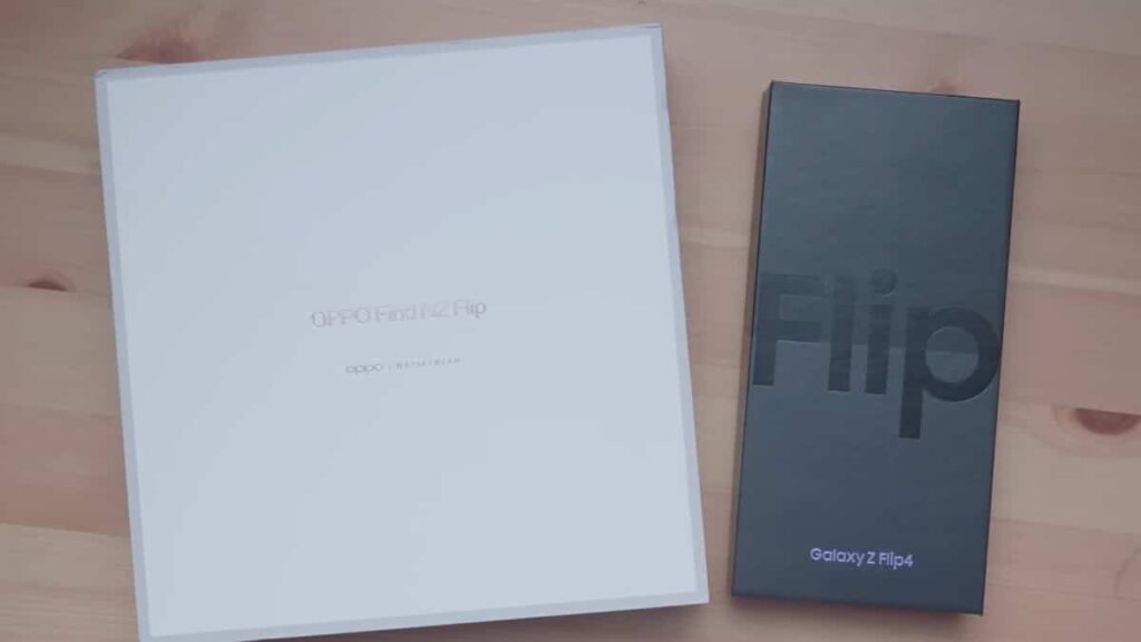 Oppo Find N2 Flip vs Samsung Z Flip 4 : La bataille du Flip