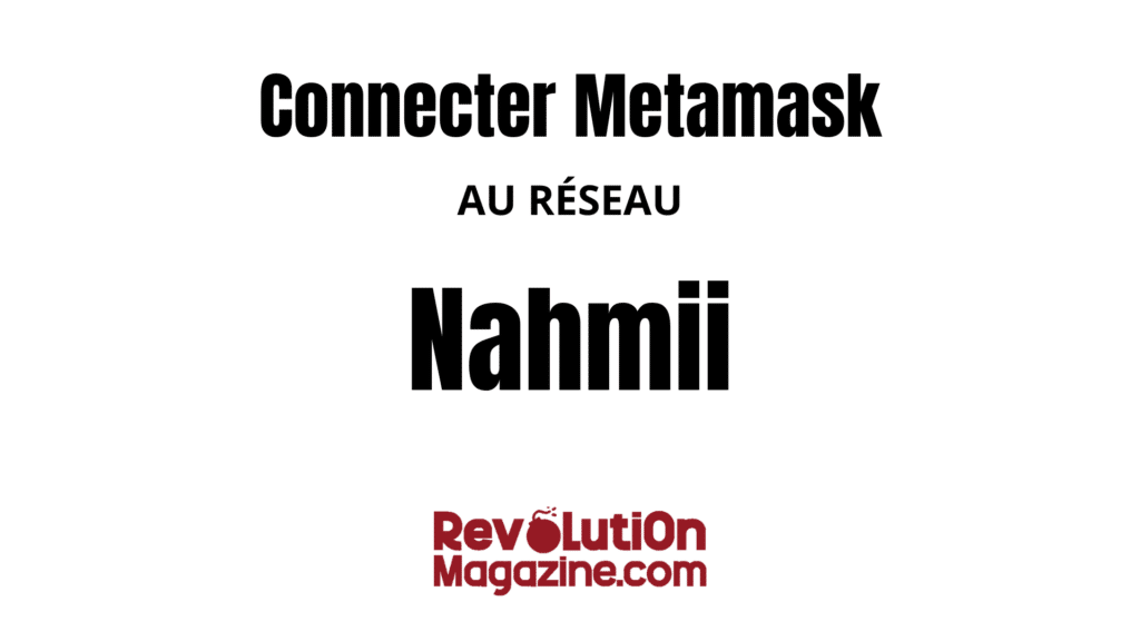 Connectez facilement votre Metamask au réseau Nahmii !